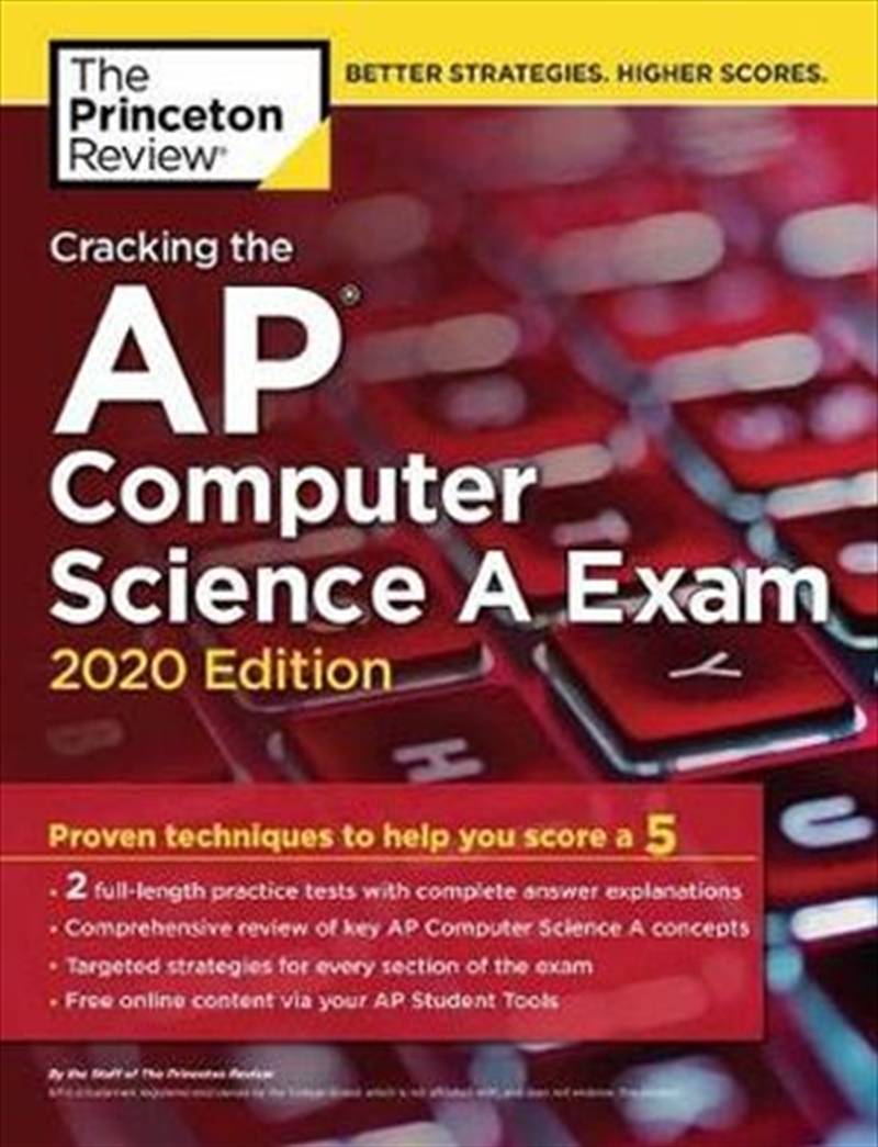 Cracking the AP Computer Science A Exam, 2020 Edition | Paperback Book