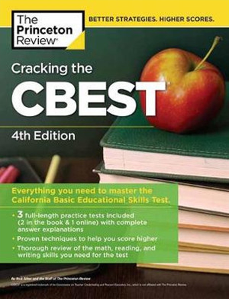 Princeton Review CBEST Prep, 4th Edition/Product Detail/Education & Textbooks