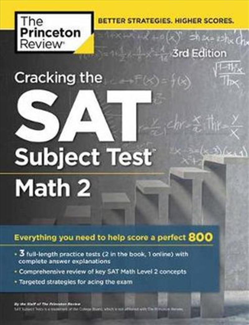 Princeton Review SAT Subject Test Math 2 Prep, 3rd Edition/Product Detail/Maths