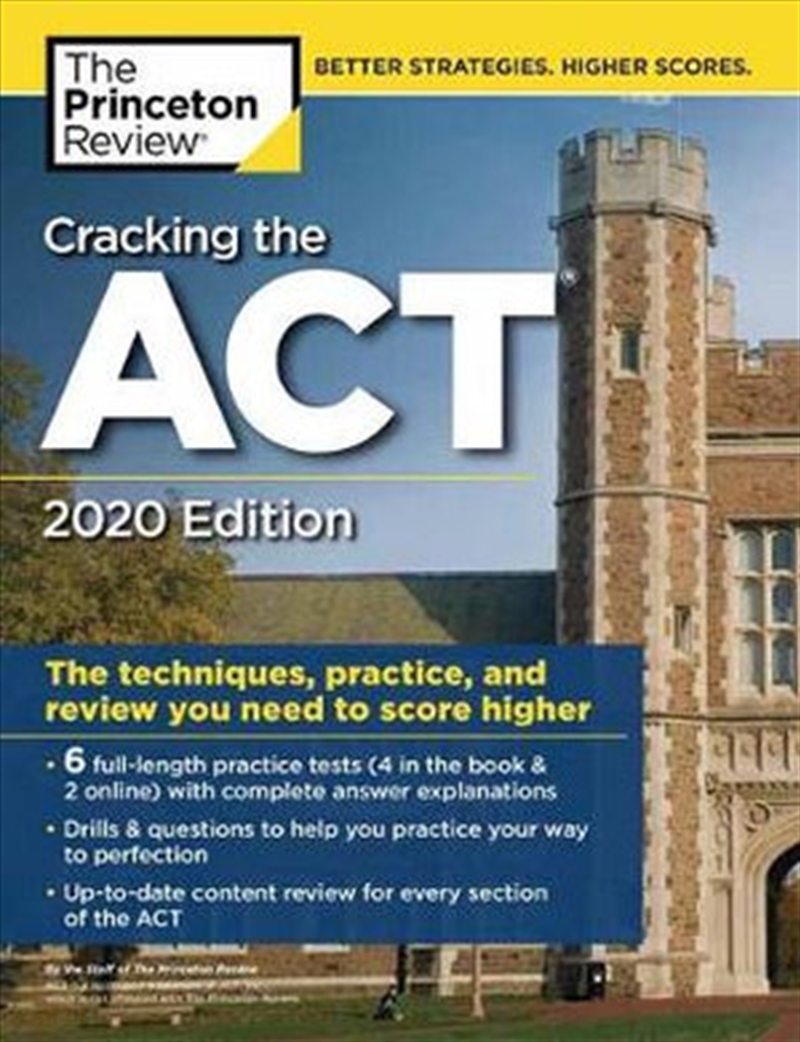 Princeton Review ACT Prep, 2020/Product Detail/Education & Textbooks