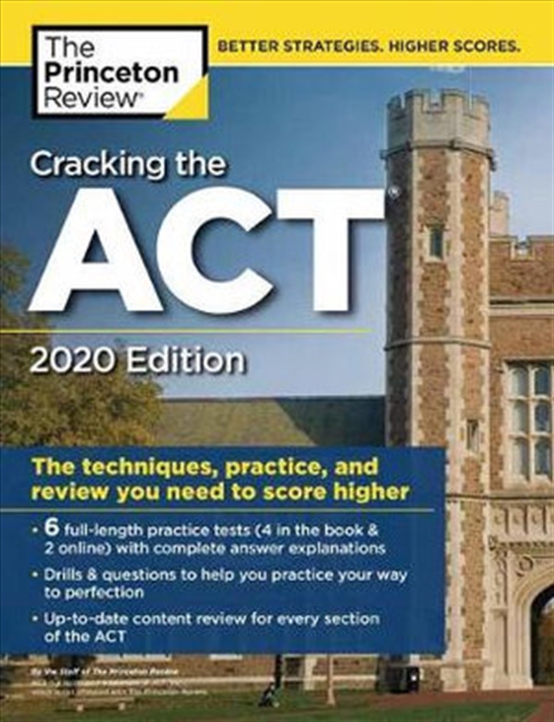 Buy Princeton Review ACT Prep 2020 Online Sanity Buy princeton review act prep 2020 online sanity
