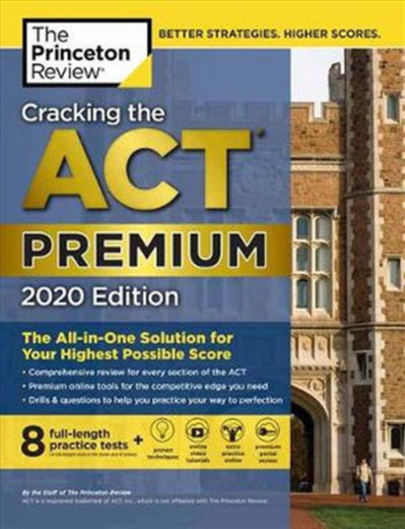 Princeton Review ACT Premium Prep, 2020/Product Detail/Education & Textbooks