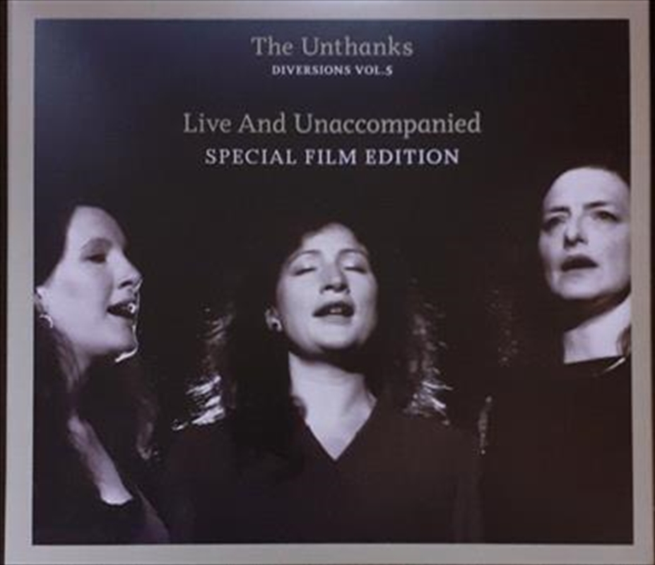 Diversions Vol 5 - Live And Unaccompanied/Product Detail/Folk