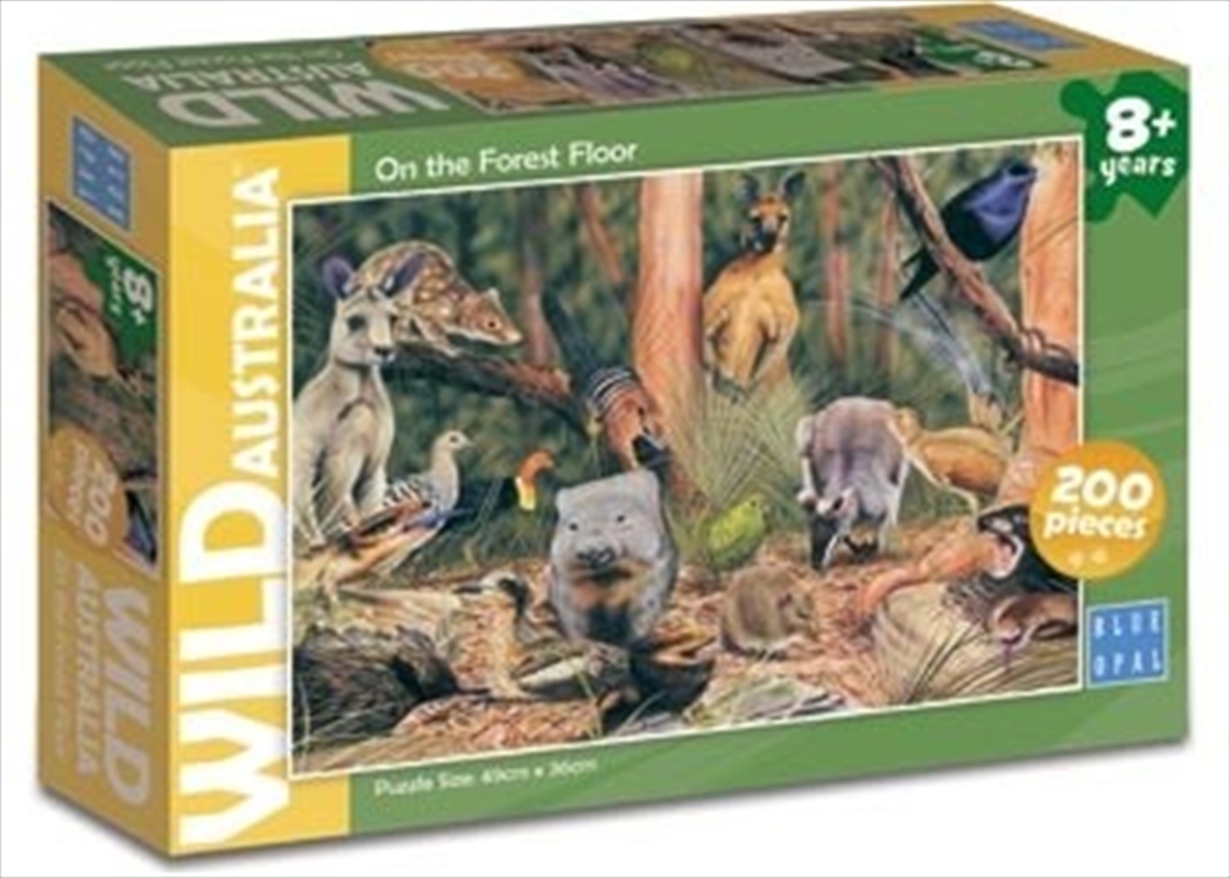 Wild Aust On The Forest Floor 200 Piece Puzzle/Product Detail/Nature and Animals