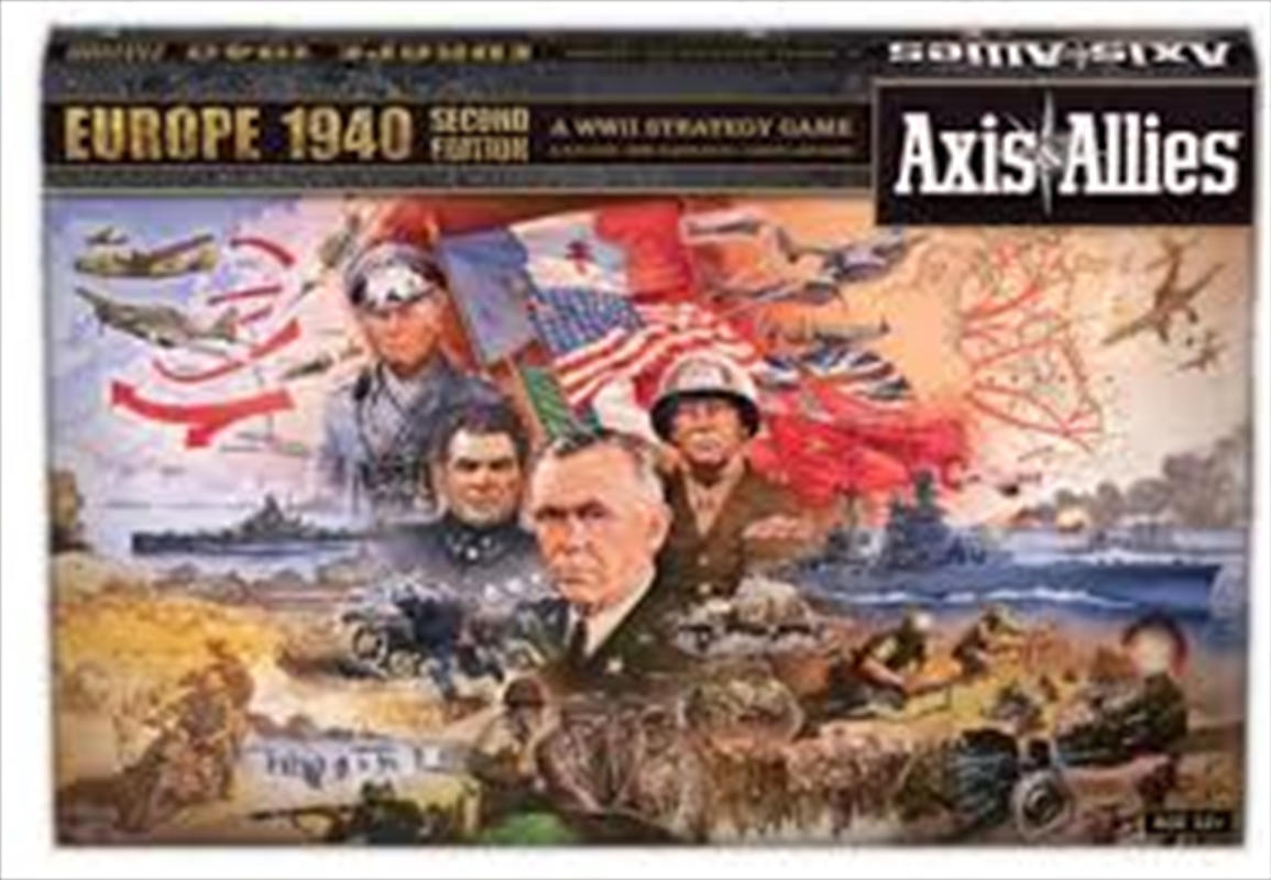 Axis And Allies Europe 1940/Product Detail/Board Games