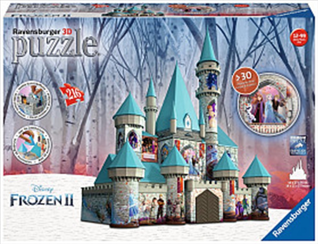 Buy Ravensburger Disney Frozen 2 Castle 3D 216 Pieces Puzzle Sanity