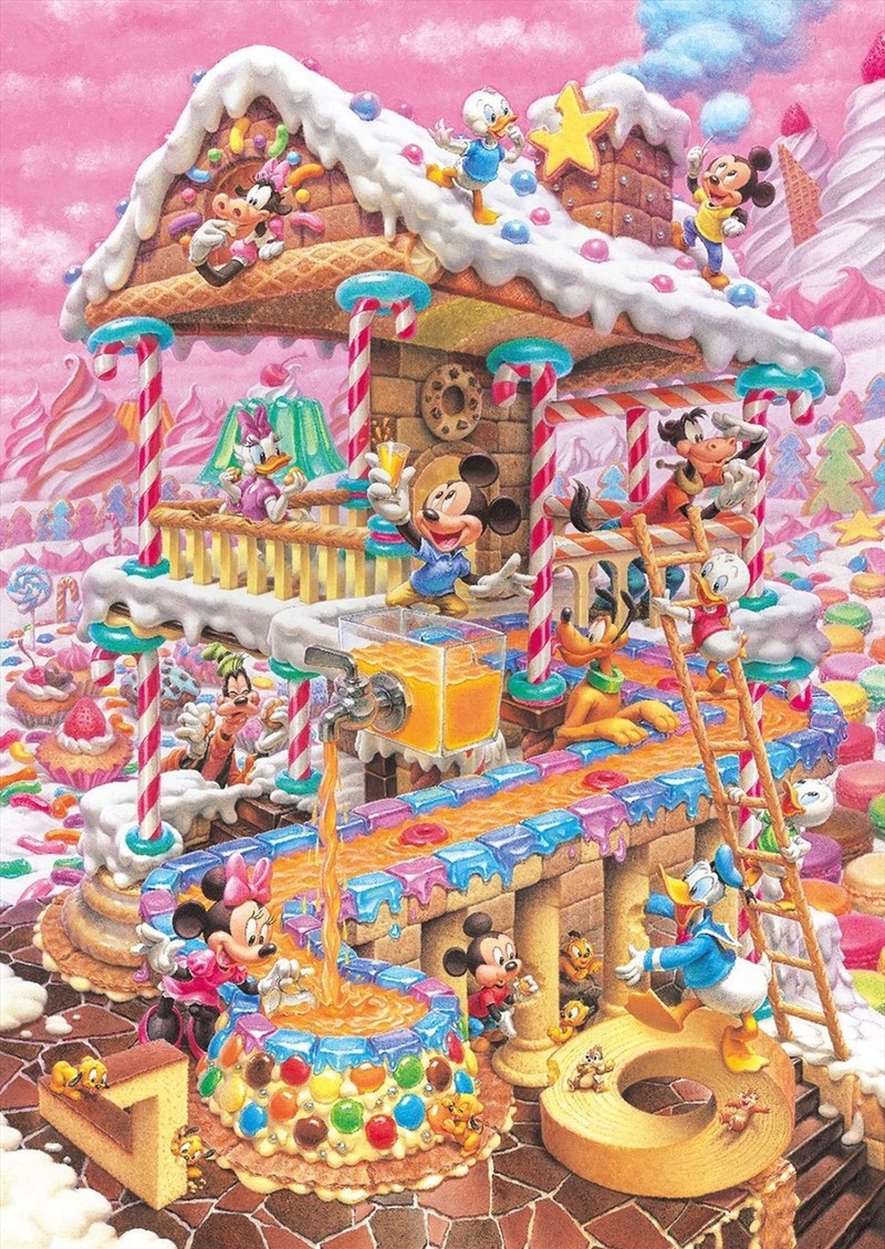 Tenyo Disney Fantastical Treats House Puzzle 266 pieces/Product Detail/Film and TV