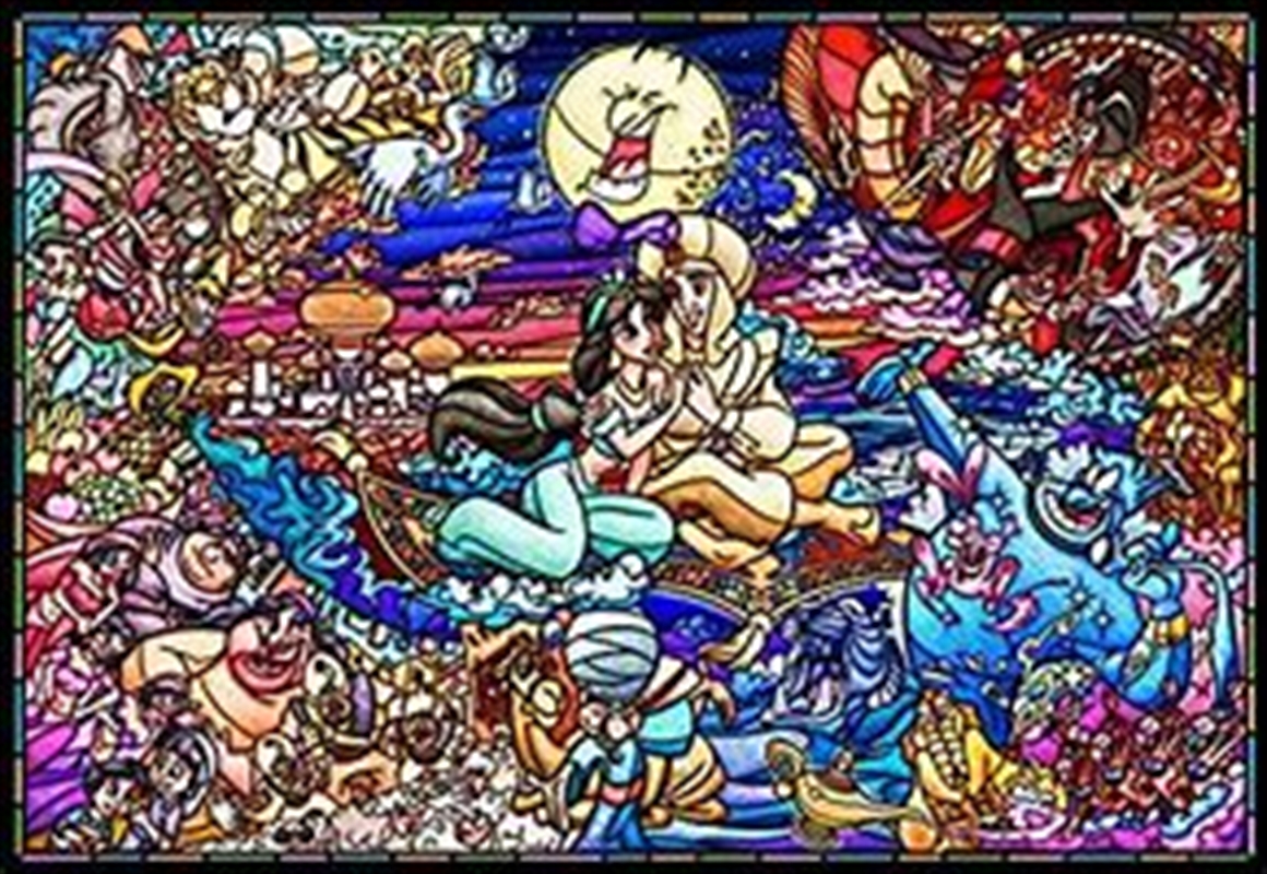 Aladdin Story Stained Glass - 1000 Piece Puzzle/Product Detail/Childrens Fiction Books