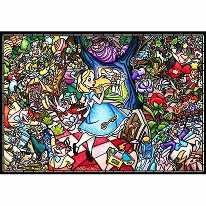 Alice In Wonderland Stained Glass 1000 Piece Puzzle/Product Detail/Childrens Fiction Books