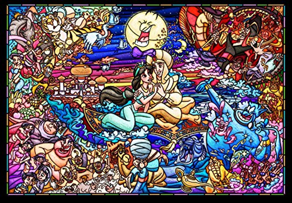Aladdin Story Stained Glass 500 Piece Puzzle/Product Detail/Jigsaw Puzzles