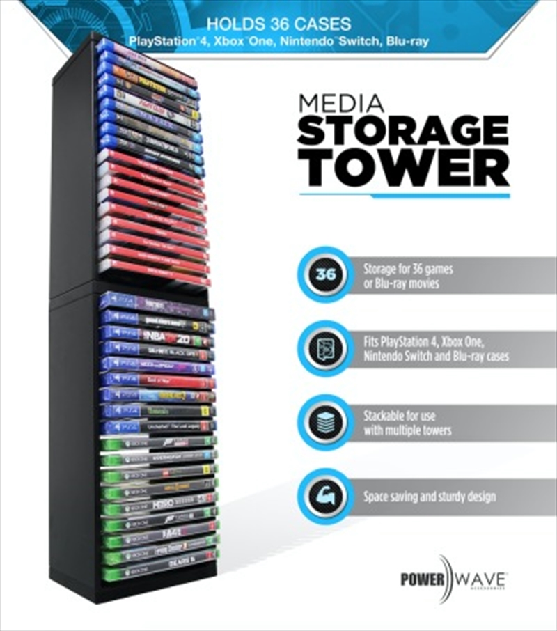 Powerwave Media Storage Tower/Product Detail/Accessories