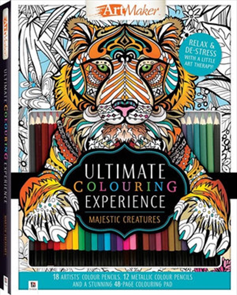 Ultimate Colouring Experience Majestic Creatures Kit/Product Detail/Kids Colouring
