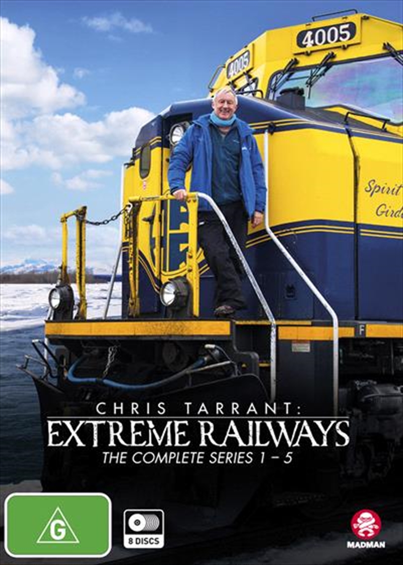 Chris Tarrant's Extreme Railways - Series 1-5 | Boxset | DVD