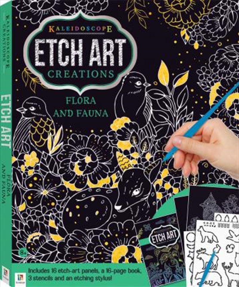 Buy Etch Art Creations Kit Flora and Fauna Online Sanity