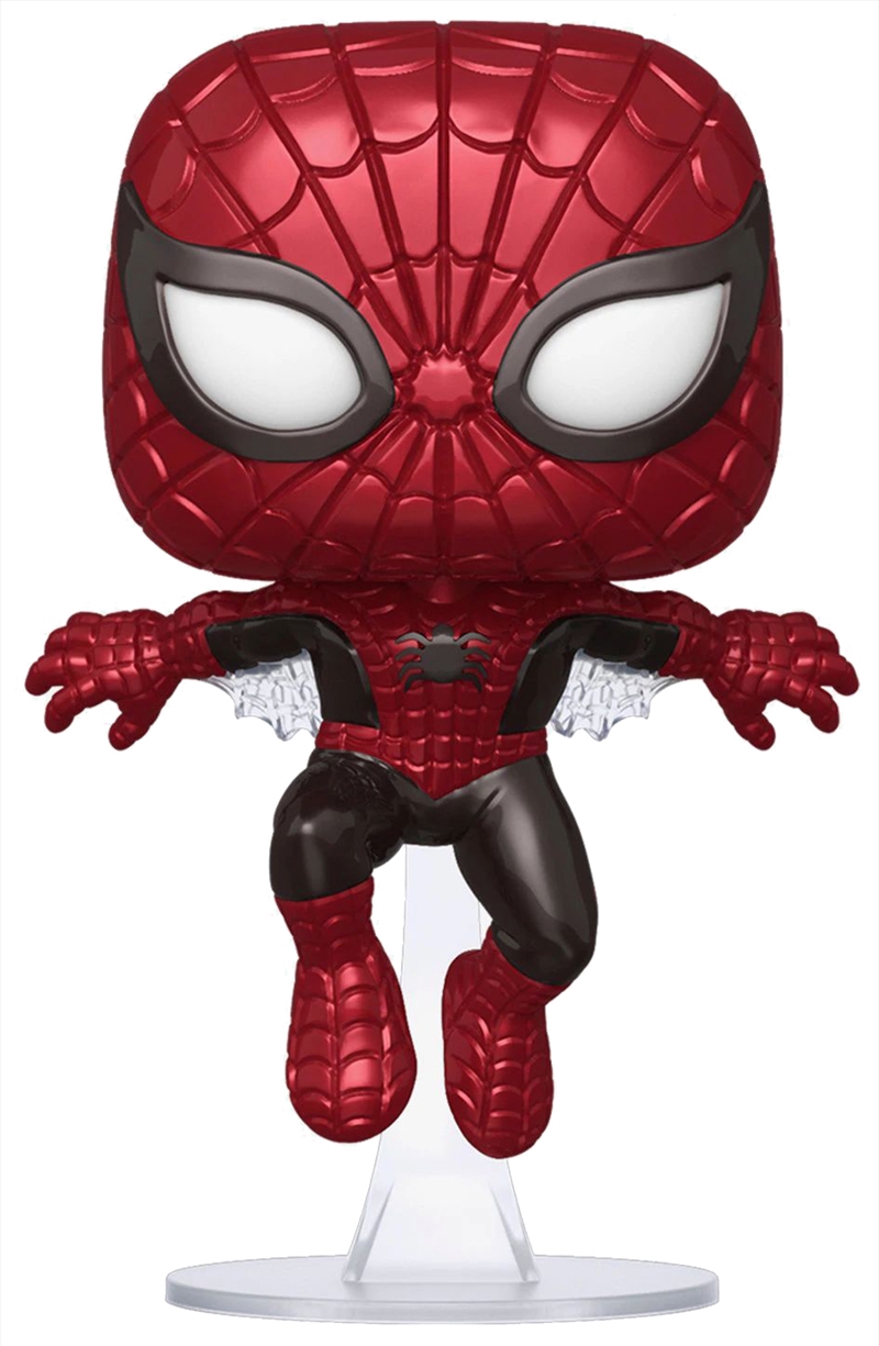 Spider-Man - Spider-Man First Appearance Metallic 80th Anniversary US Exclusive Pop! Vinyl [RS]/Product Detail/Movies