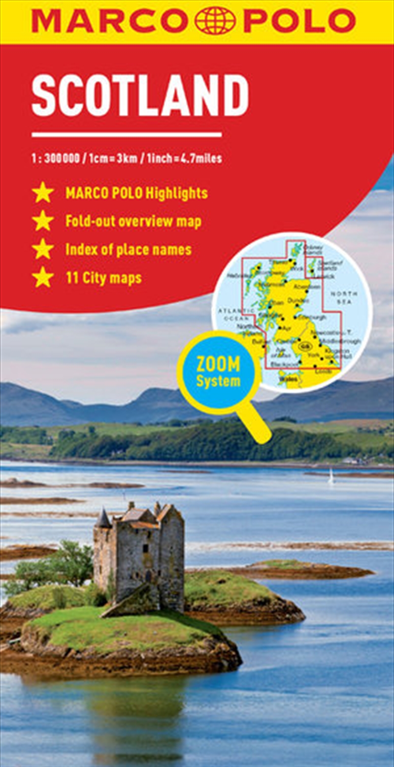 Scotland / Northern England Marco Polo Map/Product Detail/Geography
