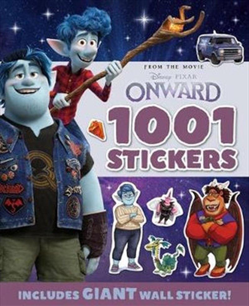 Onward : 1001 Stickers Book (Disney-Pixar)/Product Detail/Stickers