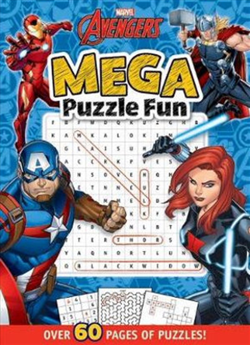 Avengers : Mega Puzzle Fun Marvel/Product Detail/Kids Activity Books