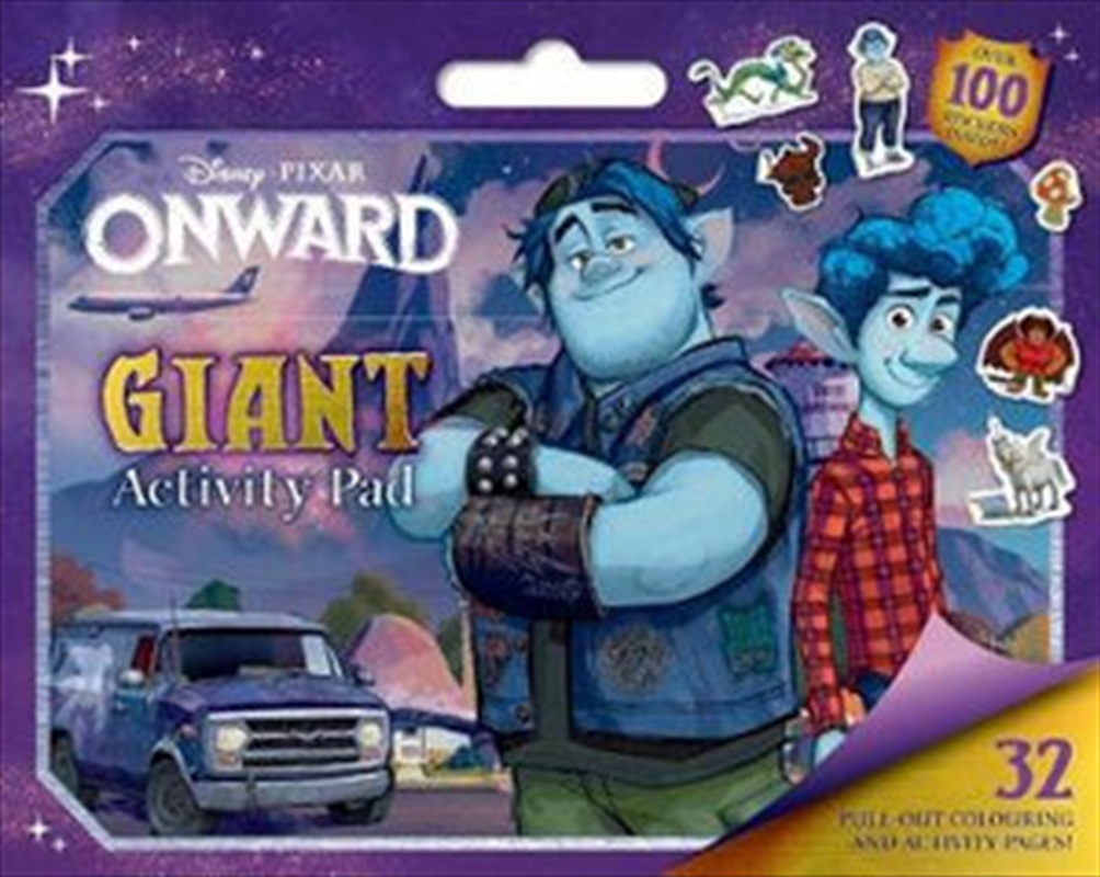 Onward : Giant Activity Pad Disney-Pixar/Product Detail/Arts & Crafts Supplies
