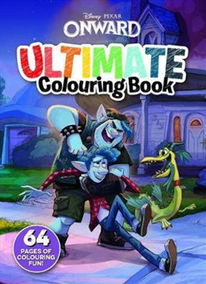 Onward Ultimate Colouring Book (Disney-Pixar)/Product Detail/General Fiction Books