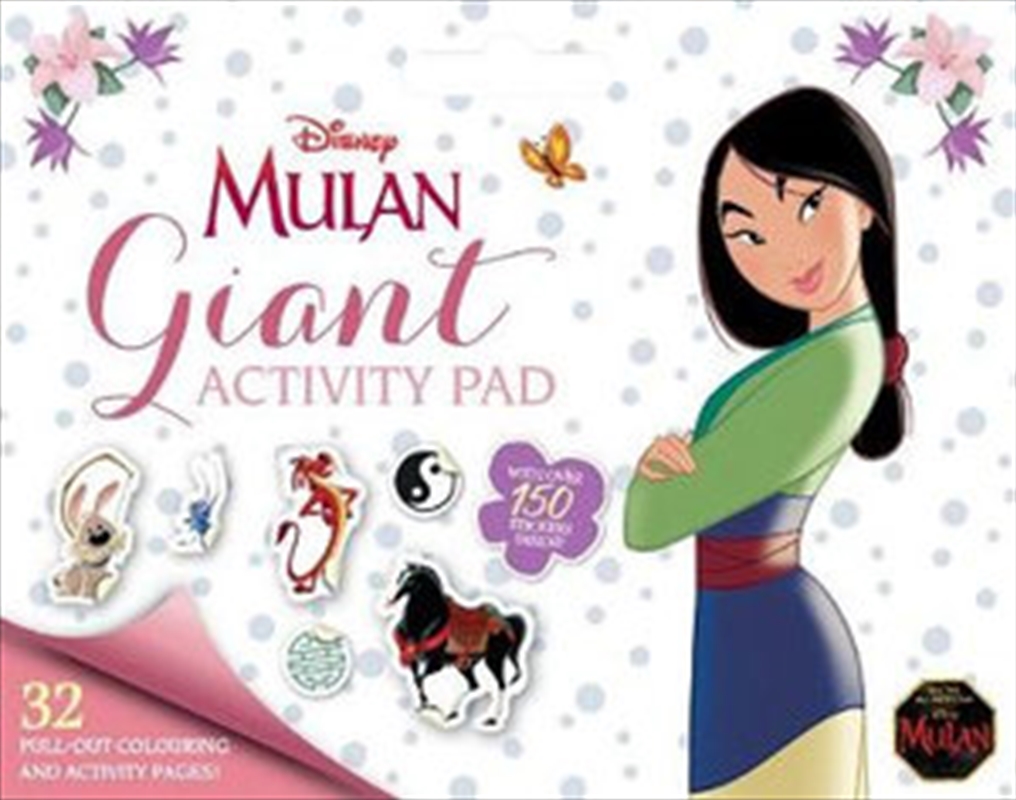 Mulan: Giant Activity Pad | Paperback Book