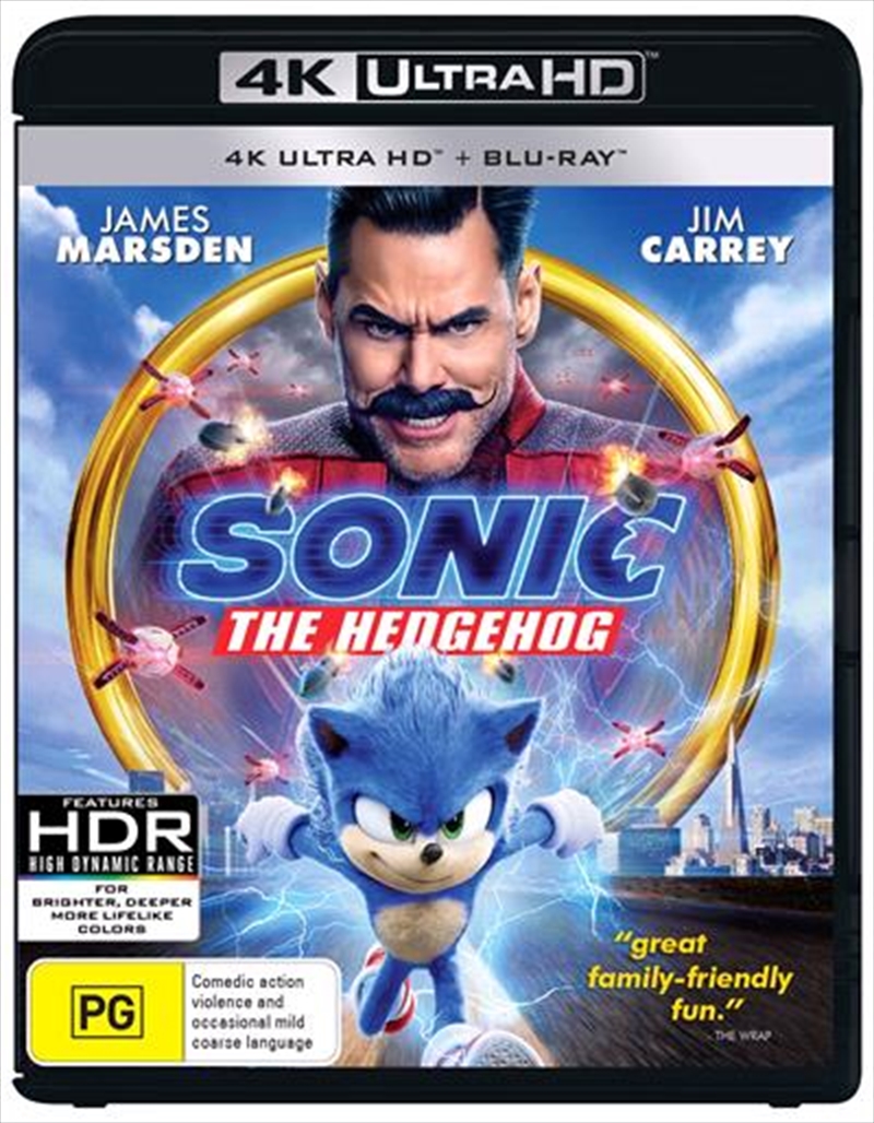 Sonic The Hedgehog - Limited Edition  Blu-ray + UHD/Product Detail/Action