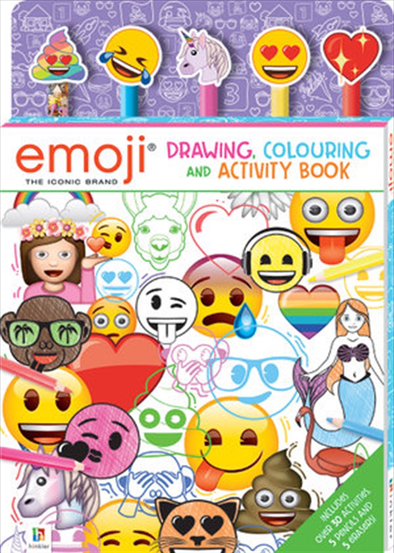 Emoji Drawing, Colouring and Activity Book | Colouring Book