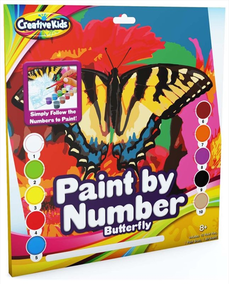 Paint By Number: Butterfly/Product Detail/Children