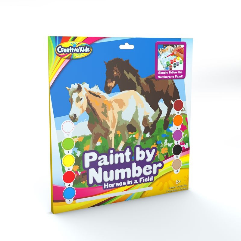 Paint By Number: Horse/Product Detail/Children