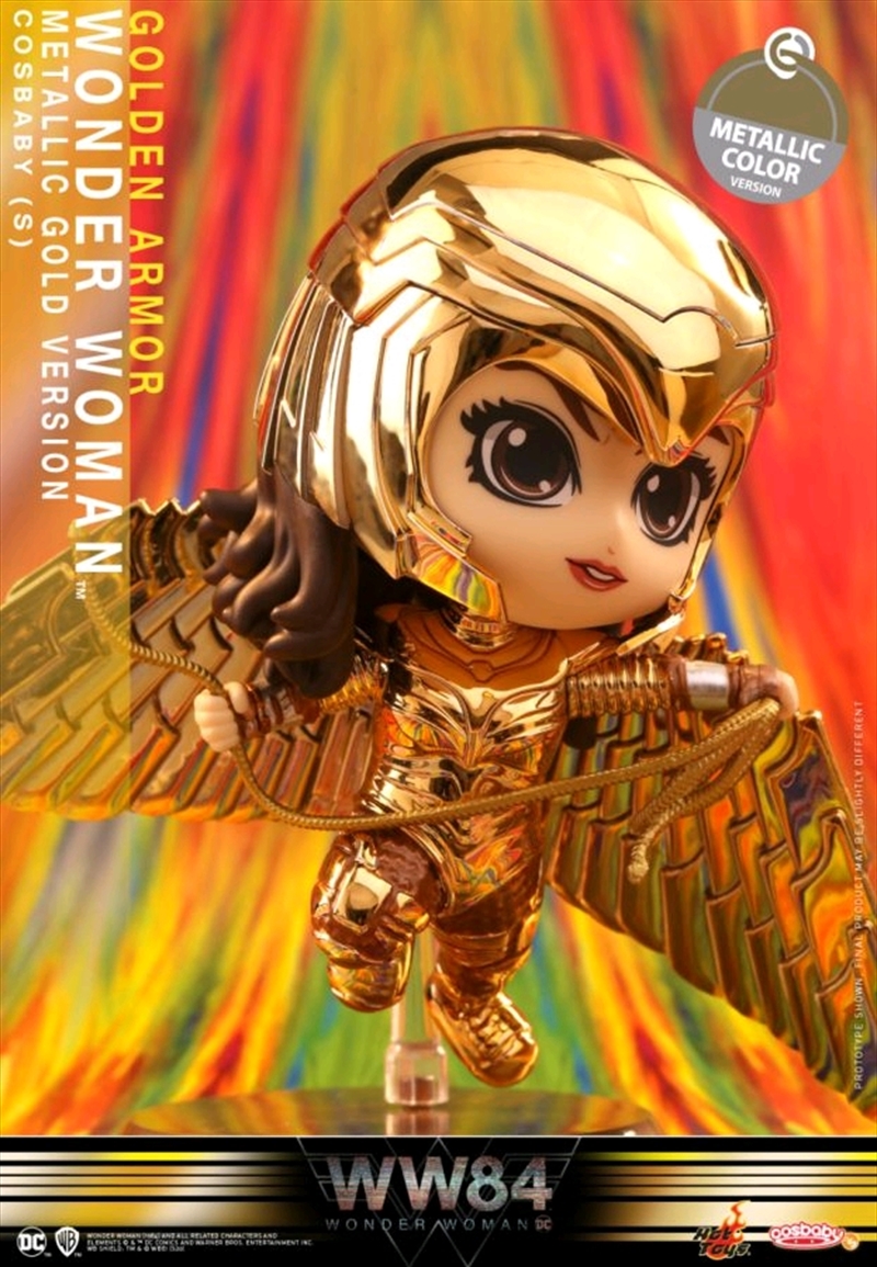 Wonder Woman 1984 - Wonder Woman Metallic Gold Cosbaby/Product Detail/Figurines