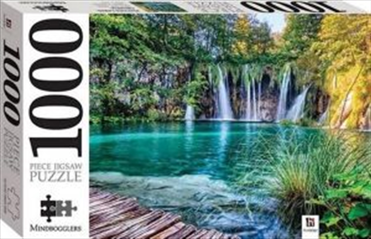 Plitvice Lake Waterfalls Croatia 1000 Piece Puzzle | Merchandise