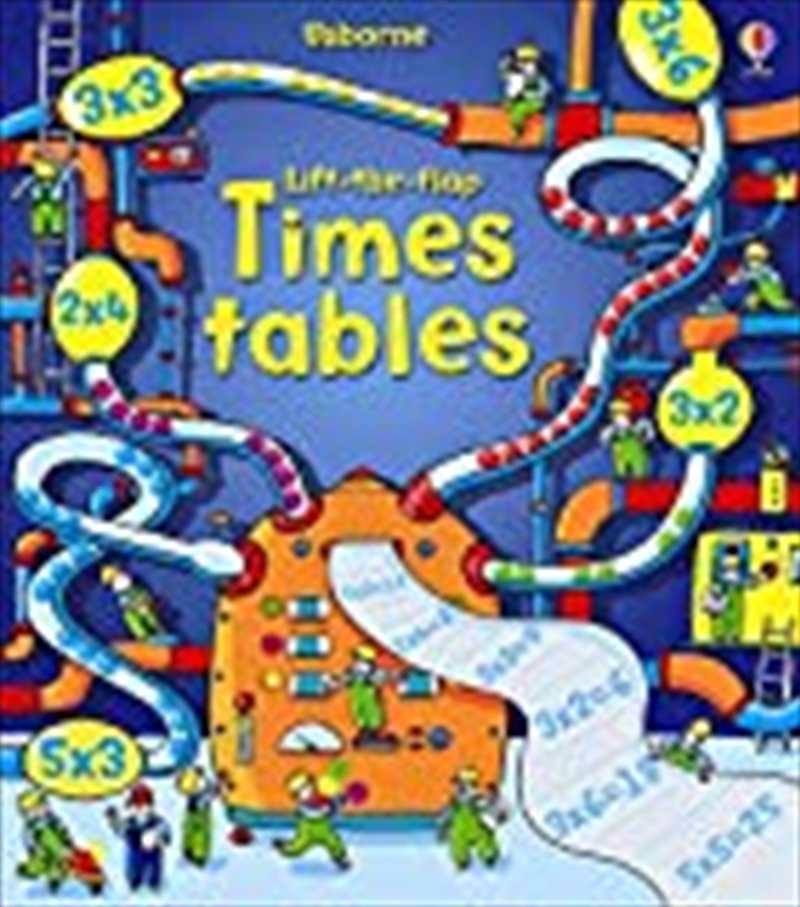 Lift The Flap Times Tables Book (Usborne Lift-The-Flap-Books)/Product Detail/Childrens