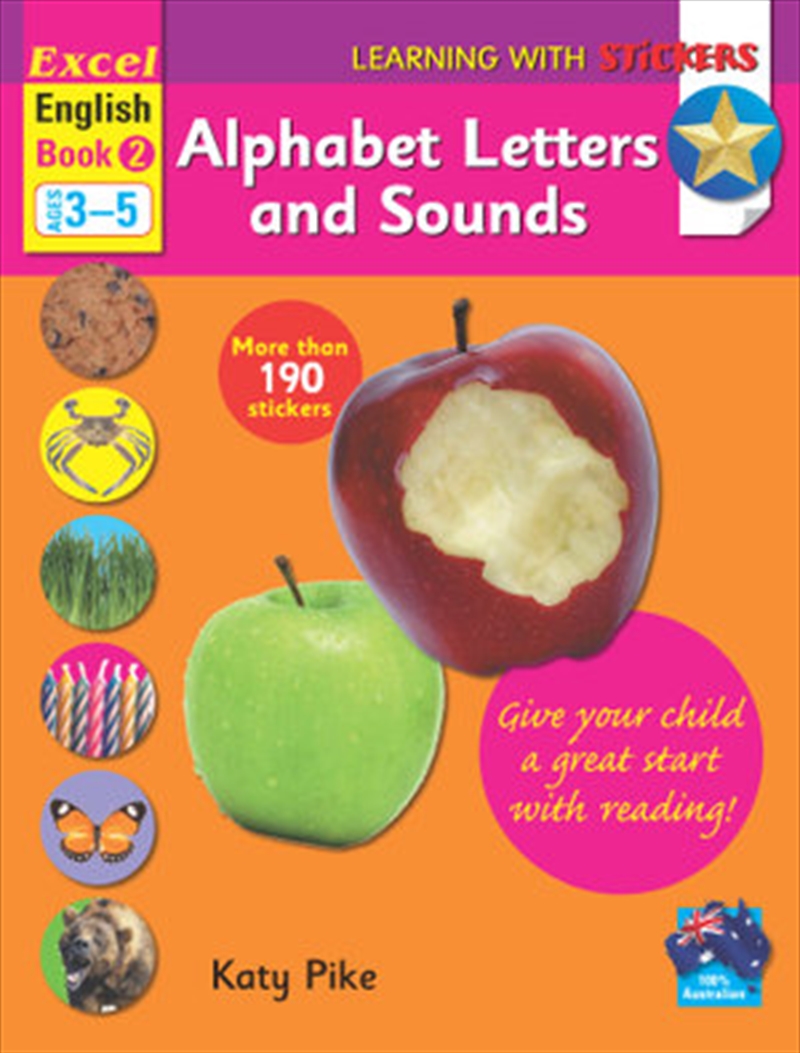 English Book 2 - Alphabet Letters and Sounds Learning with Stickers/Product Detail/Stickers