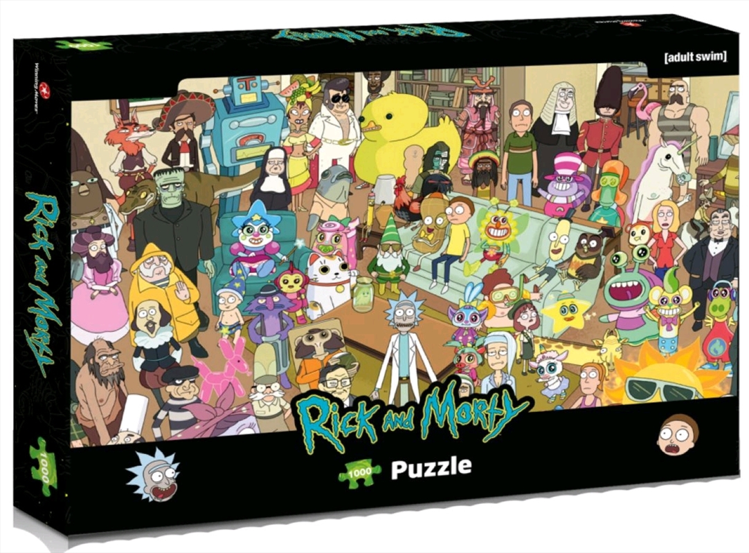 Rick & Morty - Total Rickall 1000 Piece Jigsaw Puzzle/Product Detail/Film and TV
