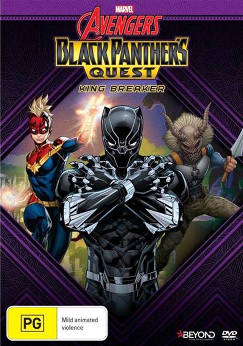 Avengers Assemble - Black Panther's Quest - King Breaker DVD/Product Detail/Animated
