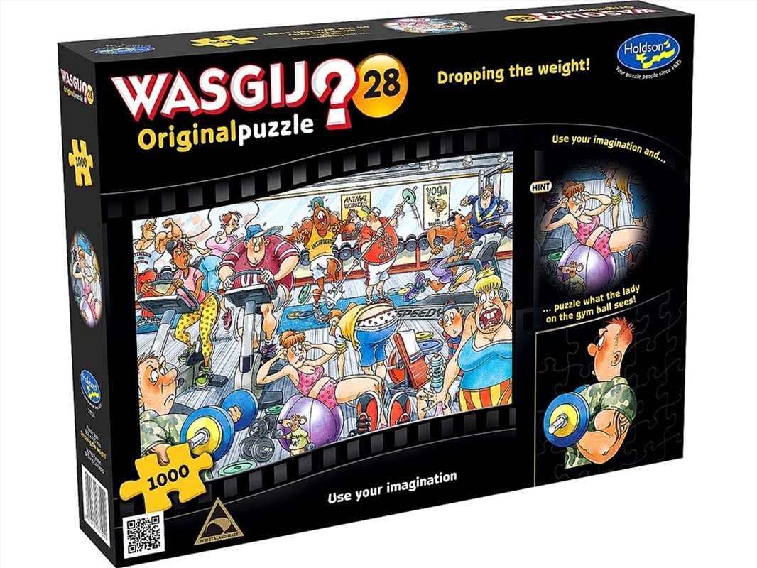 Wasgij Original 28 Dropping The Weight 1000 Piece Puzzle/Product Detail/Art and Icons