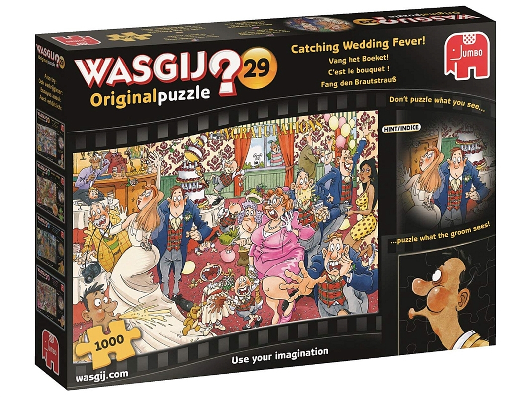 Wasgij Original 29 Wedding Fever 1000 Piece Puzzle/Product Detail/Art and Icons