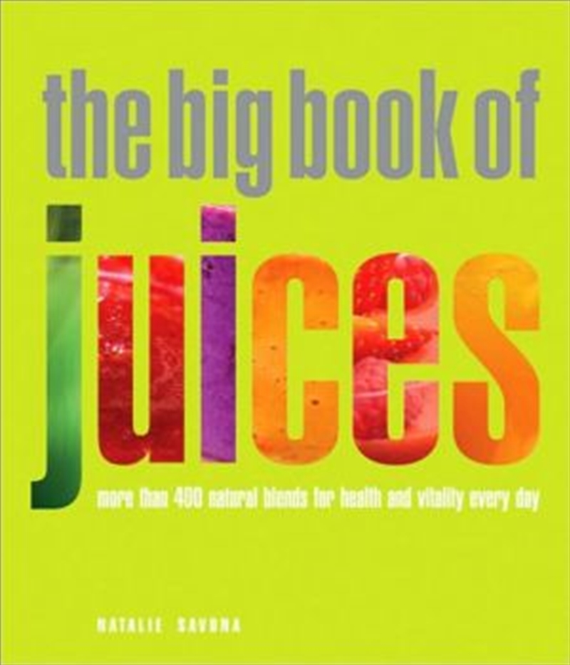The Big Book Of Juices/Product Detail/Reading