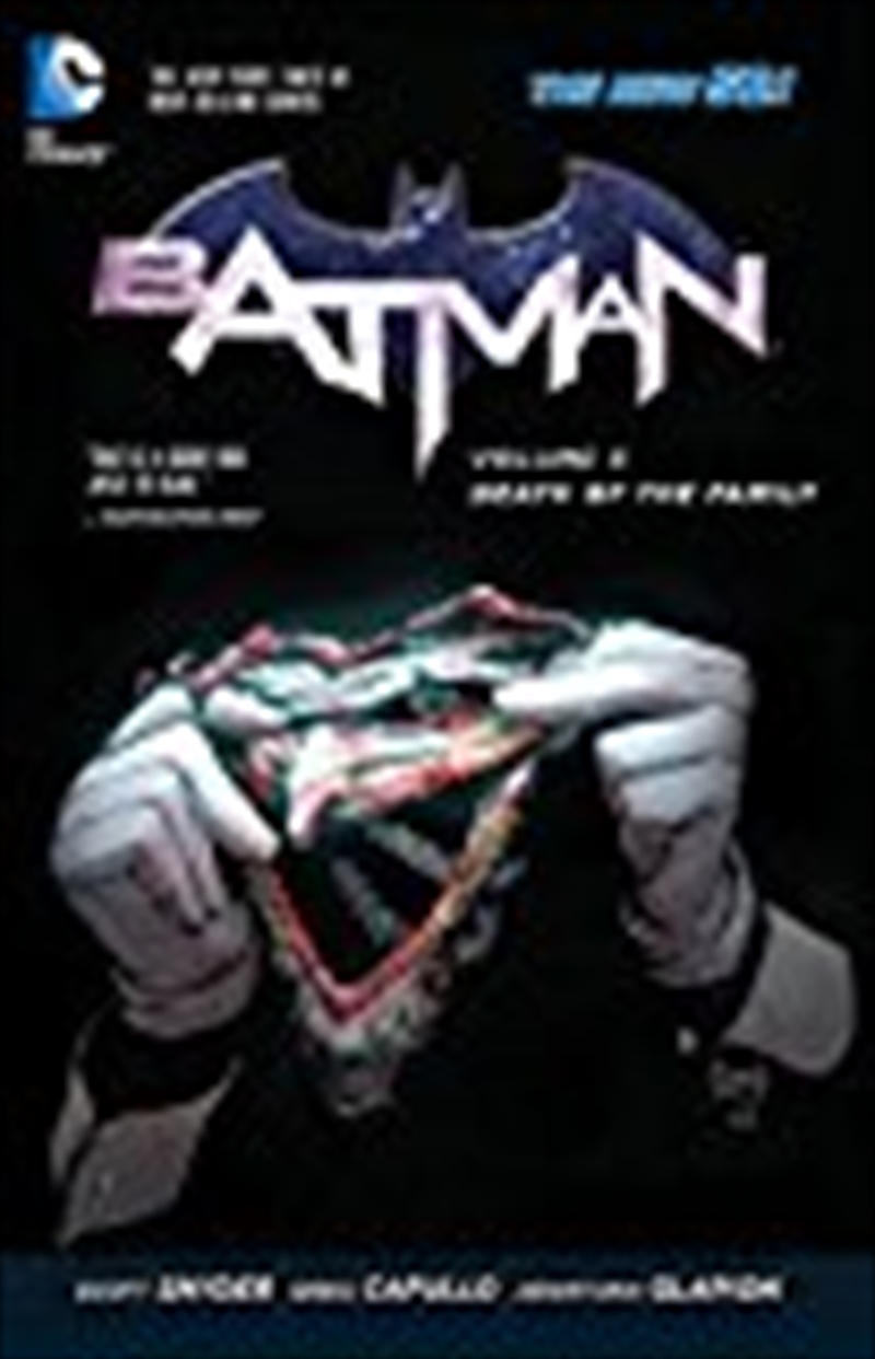Batman Vol. 3 Death Of The Family (The New 52) | Paperback Book