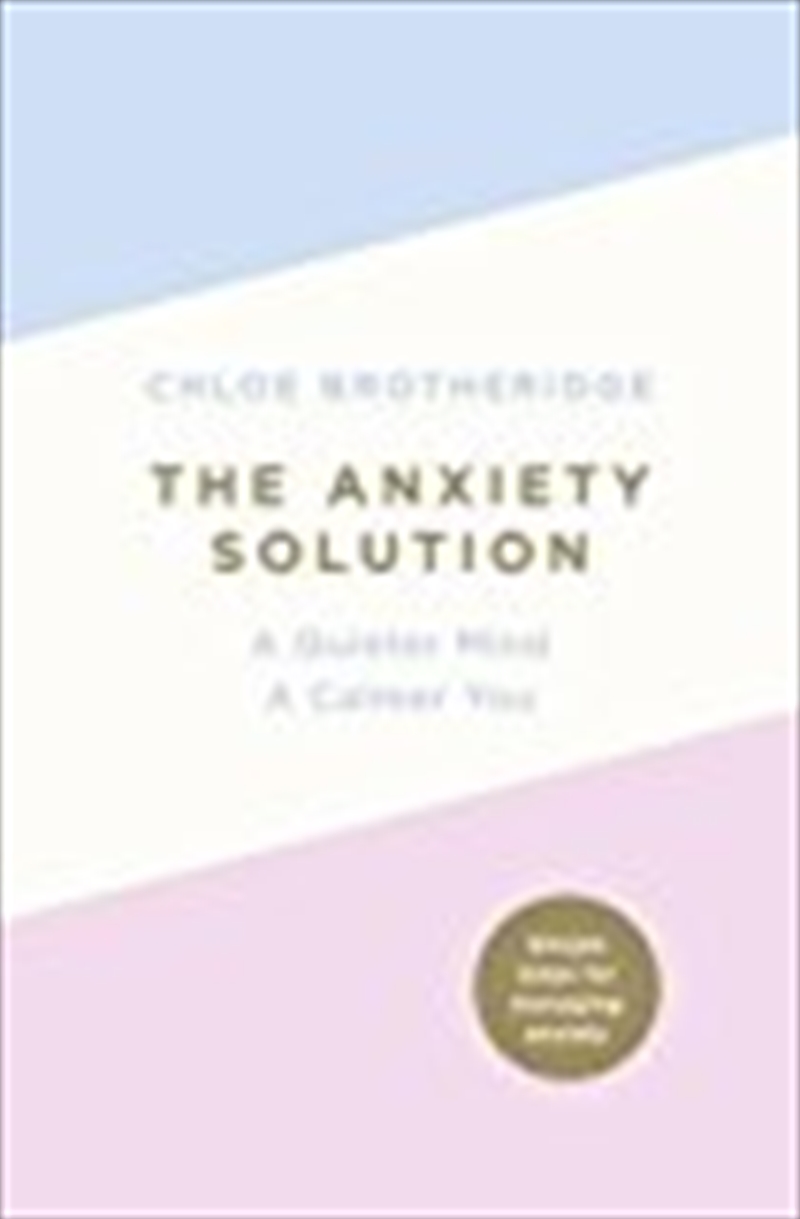 The Anxiety Solution/Product Detail/Self Help & Personal Development