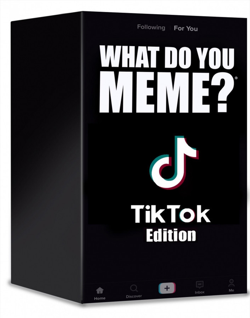 What Do You Meme? TikTok Meme Edition | Merchandise