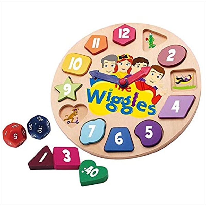 Wiggles Wooden Clock Game/Product Detail/Board Games