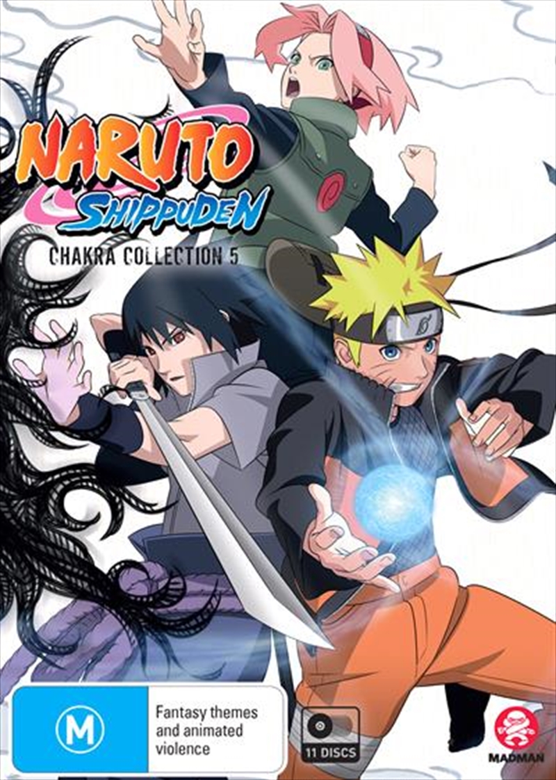 Naruto Shippuden Chakra - Collection 5 - Eps 284-355/Product Detail/Anime
