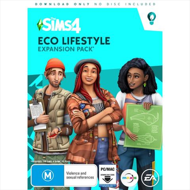 Sims 4 Exp 9 Eco Lifestyle (Expansion Pack)/Product Detail/Simulation
