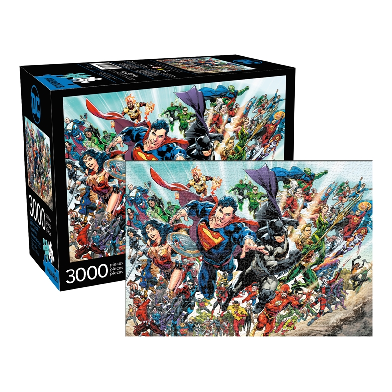 DC Comics Cast 3000 Piece Puzzle/Product Detail/Film and TV