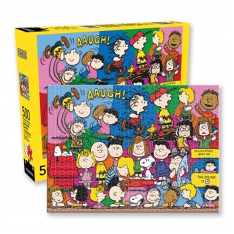 Peanuts Cast 500 Piece Puzzle/Product Detail/Education and Kids