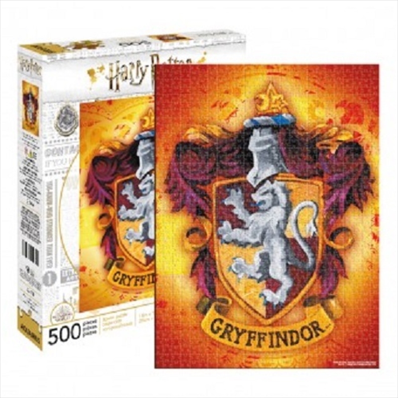 Harry Potter Gryffindor 500 Piece Puzzle | Merchandise