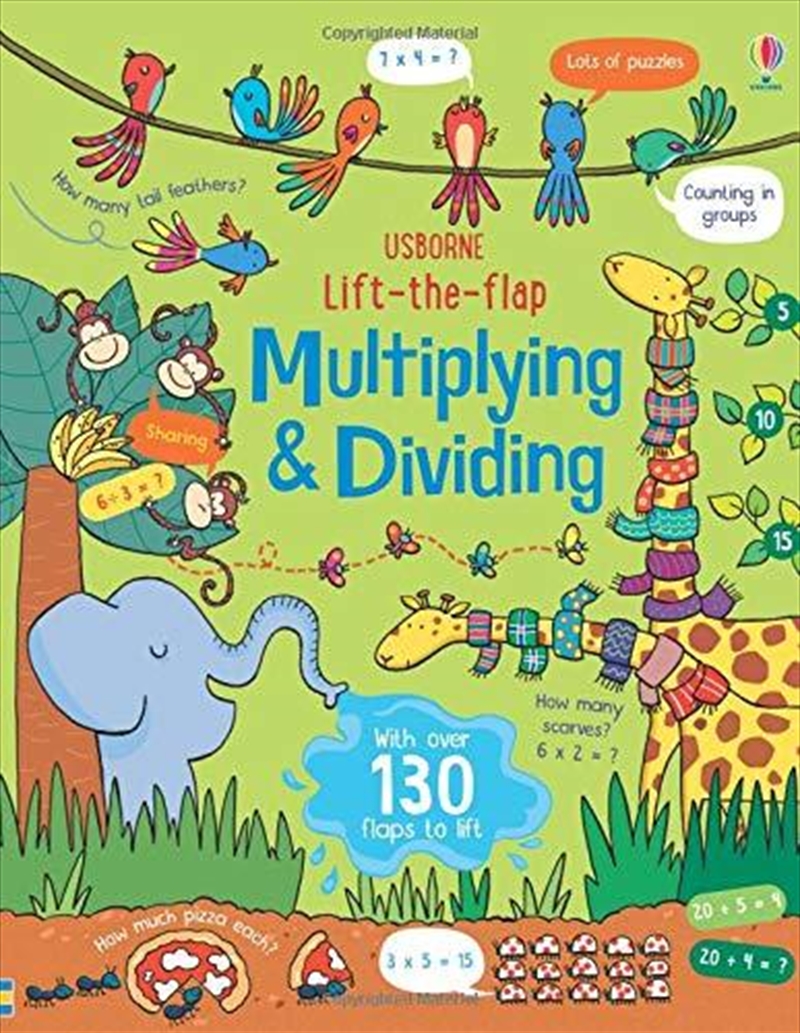 Lift The Flap Multiplying And Dividing/Product Detail/Maths
