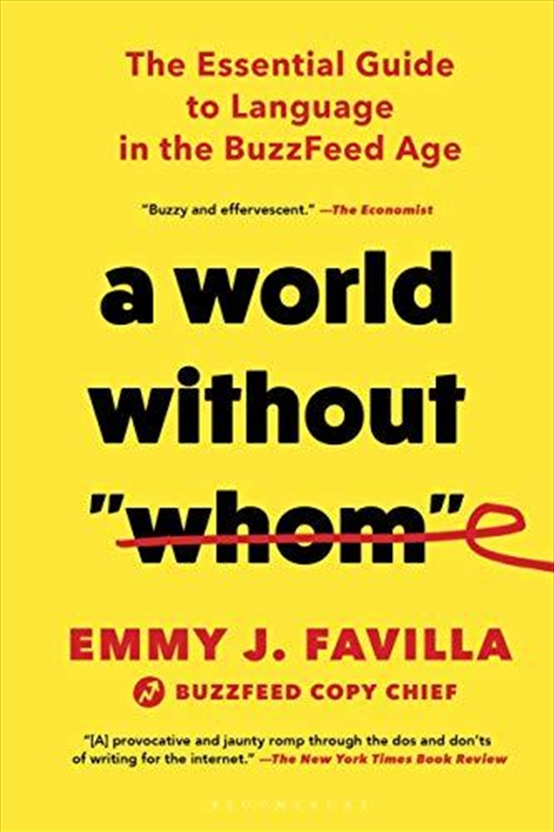 A World Without Whom: The Essential Guide To Language In The Buzzfeed Age/Product Detail/Reference & Encylopaedias