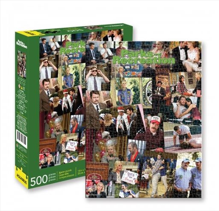 Parks And Recreation Collage 500 Piece Puzzle/Product Detail/Film and TV